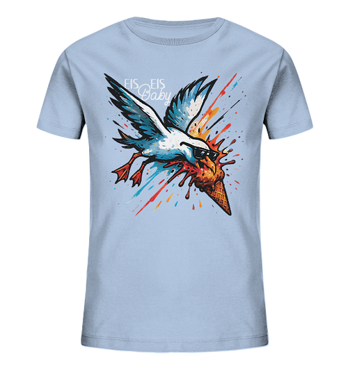 Eis Eis Baby Eisdieb Möwe - Kinder Bio Shirt - Kiebitzdelle