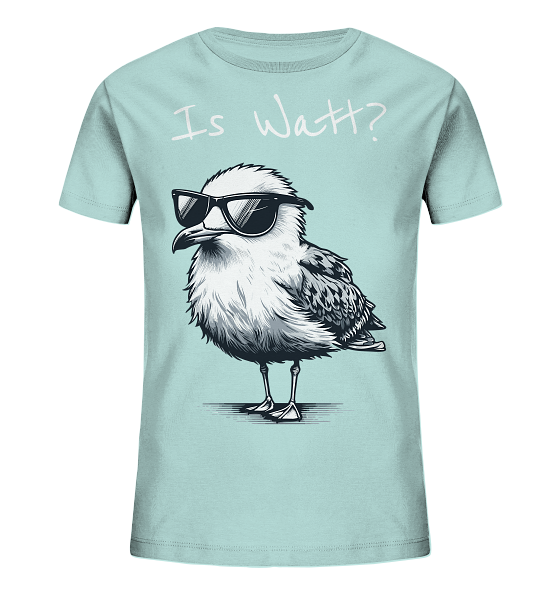 Is Watt Coole Möwe - Kinder Bio Shirt
