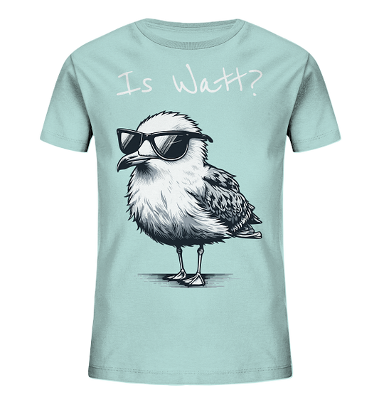 Is Watt Coole Möwe - Kinder Bio Shirt