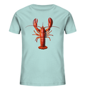 Roter Hummer - Kinder Bio Shirt - Kiebitzdelle