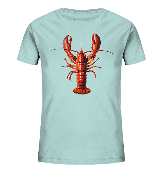 Roter Hummer - Kinder Bio Shirt - Kiebitzdelle