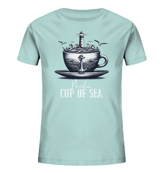 Need a cup of sea - Kinder Bio Shirt - Kiebitzdelle