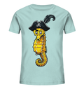 Seepferdchen Seeräuber Pirat - Kinder Bio Shirt - Kiebitzdelle