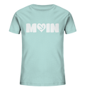 Moin Spruch mit Herz Anker - Kinder Bio Shirt - Kiebitzdelle