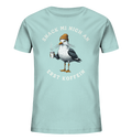 Snack mi nich an erst Koffein Möwe Spruch - Kinder Bio Shirt - Kiebitzdelle