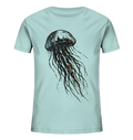 Street Art Qualle - Kinder Bio Shirt - Kiebitzdelle