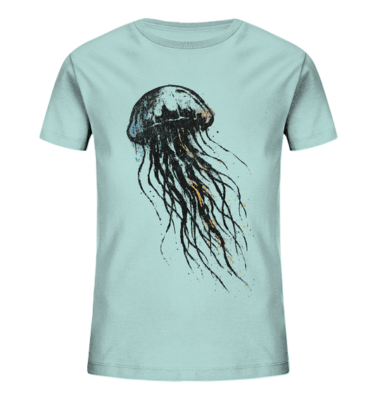 Street Art Qualle - Kinder Bio Shirt