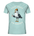 Mein Anker am Morgen Kaffee Möwe - Kinder Bio Shirt - Kiebitzdelle