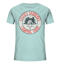 Letztes sauberes Camping Shirt - Kinder Bio Shirt - Kiebitzdelle