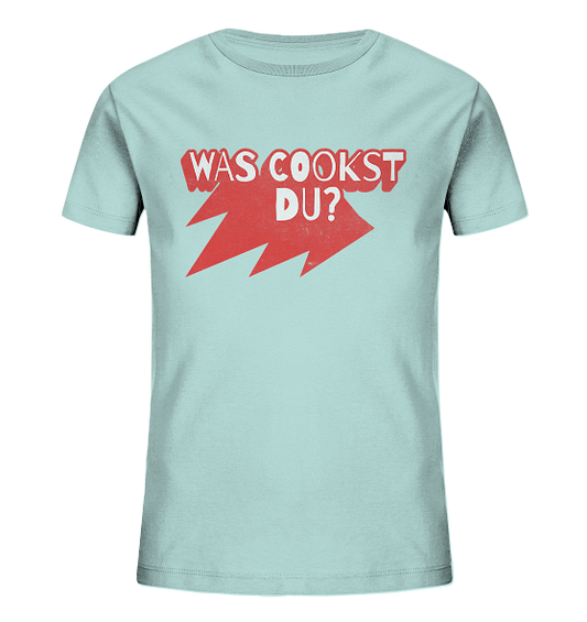 Was cookst du Lustig Kochen - Kinder Bio Shirt