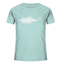 Soundwave Schallewelle Surfer Equilizer - Kinder Bio Shirt - Kiebitzdelle