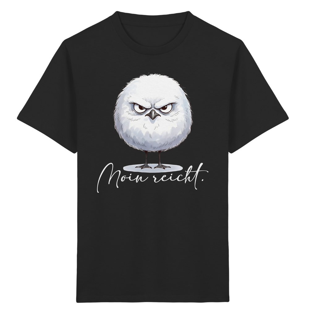 Moin reicht - Grimmige runde Möwe - Kids Organic Shirt