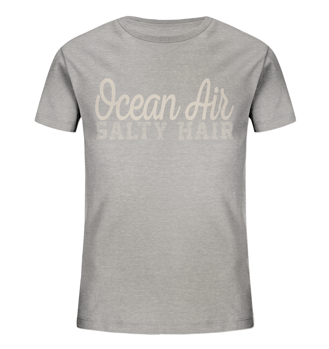 Ocean Air Salty Hair - Kinder Bio Shirt - Kiebitzdelle