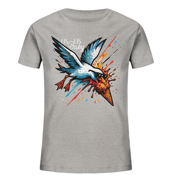 Eis Eis Baby Eisdieb Möwe - Kinder Bio Shirt