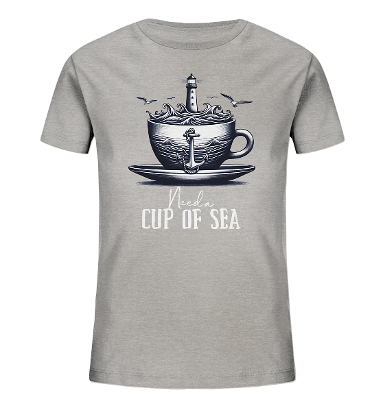 Need a cup of sea - Kinder Bio Shirt - Kiebitzdelle