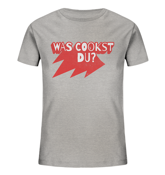 Was cookst du Lustig Kochen - Kinder Bio Shirt - Kiebitzdelle