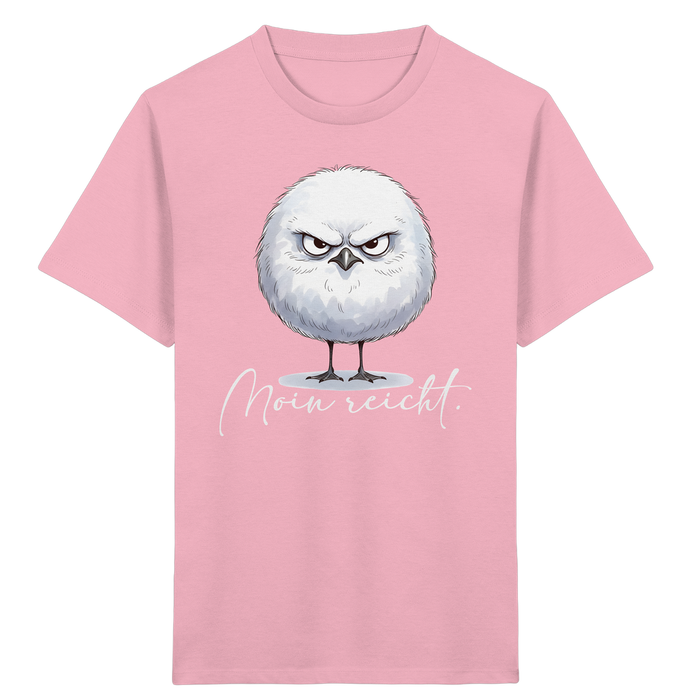 Moin reicht - Grimmige runde Möwe - Kids Organic Shirt