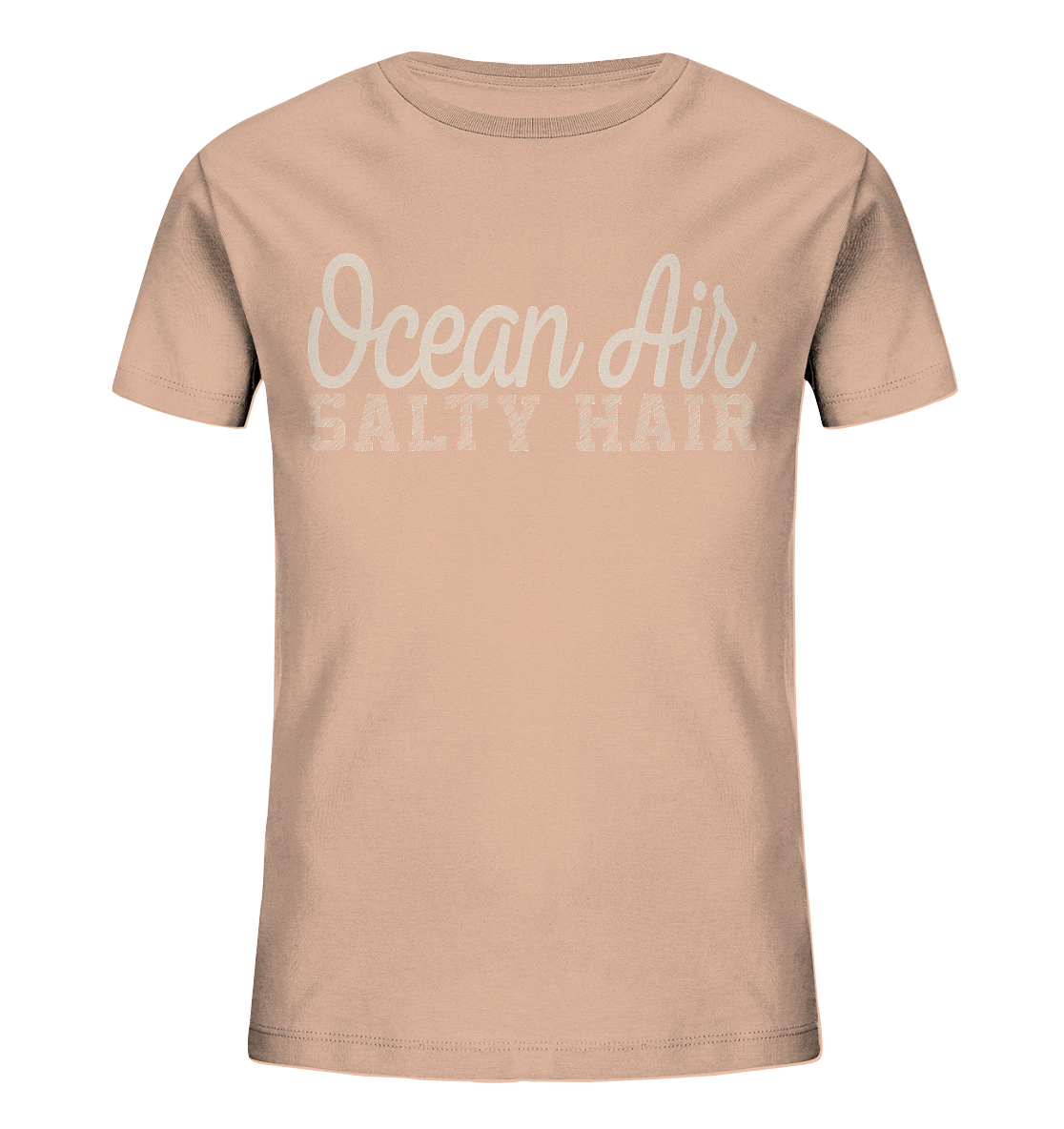 Ocean Air Salty Hair - Kinder Bio Shirt - Kiebitzdelle