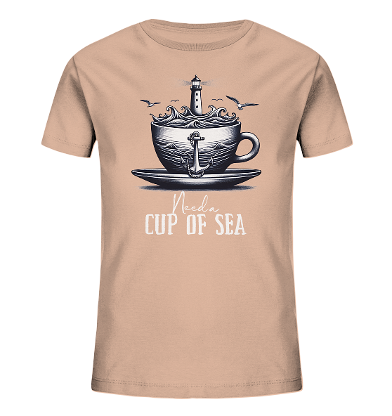 Need a cup of sea - Kinder Bio Shirt - Kiebitzdelle