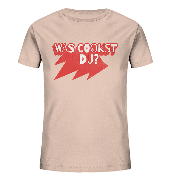 Was cookst du Lustig Kochen - Kinder Bio Shirt - Kiebitzdelle