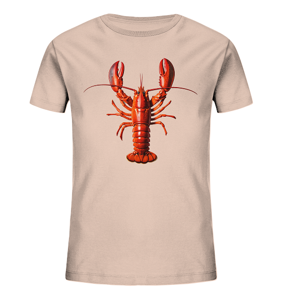 Roter Hummer - Kinder Bio Shirt - Kiebitzdelle