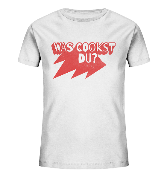 Was cookst du Lustig Kochen - Kinder Bio Shirt - Kiebitzdelle