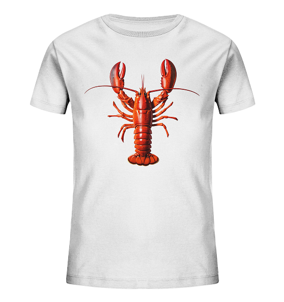 Roter Hummer - Kinder Bio Shirt - Kiebitzdelle
