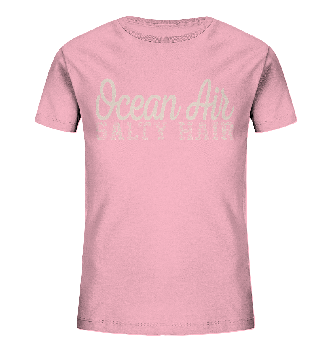 Ocean Air Salty Hair - Kinder Bio Shirt - Kiebitzdelle