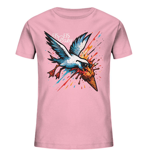 Eis Eis Baby Eisdieb Möwe - Kinder Bio Shirt - Kiebitzdelle