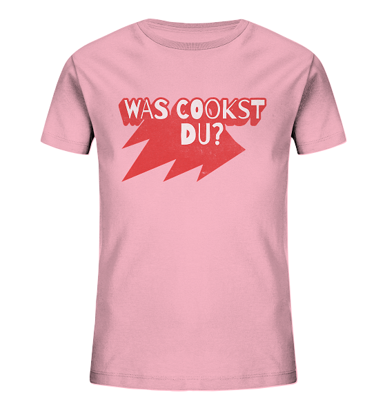 Was cookst du Lustig Kochen - Kinder Bio Shirt - Kiebitzdelle