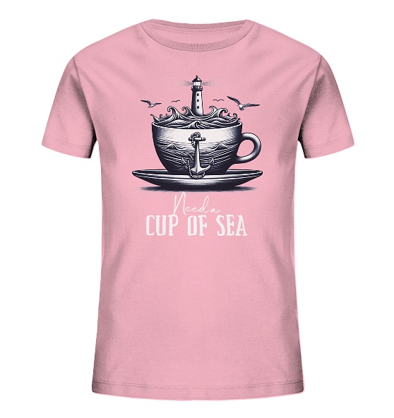 Need a cup of sea - Kinder Bio Shirt - Kiebitzdelle