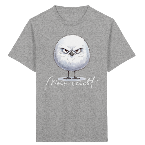 Moin reicht - Grimmige runde Möwe - Kinder Bio Shirt