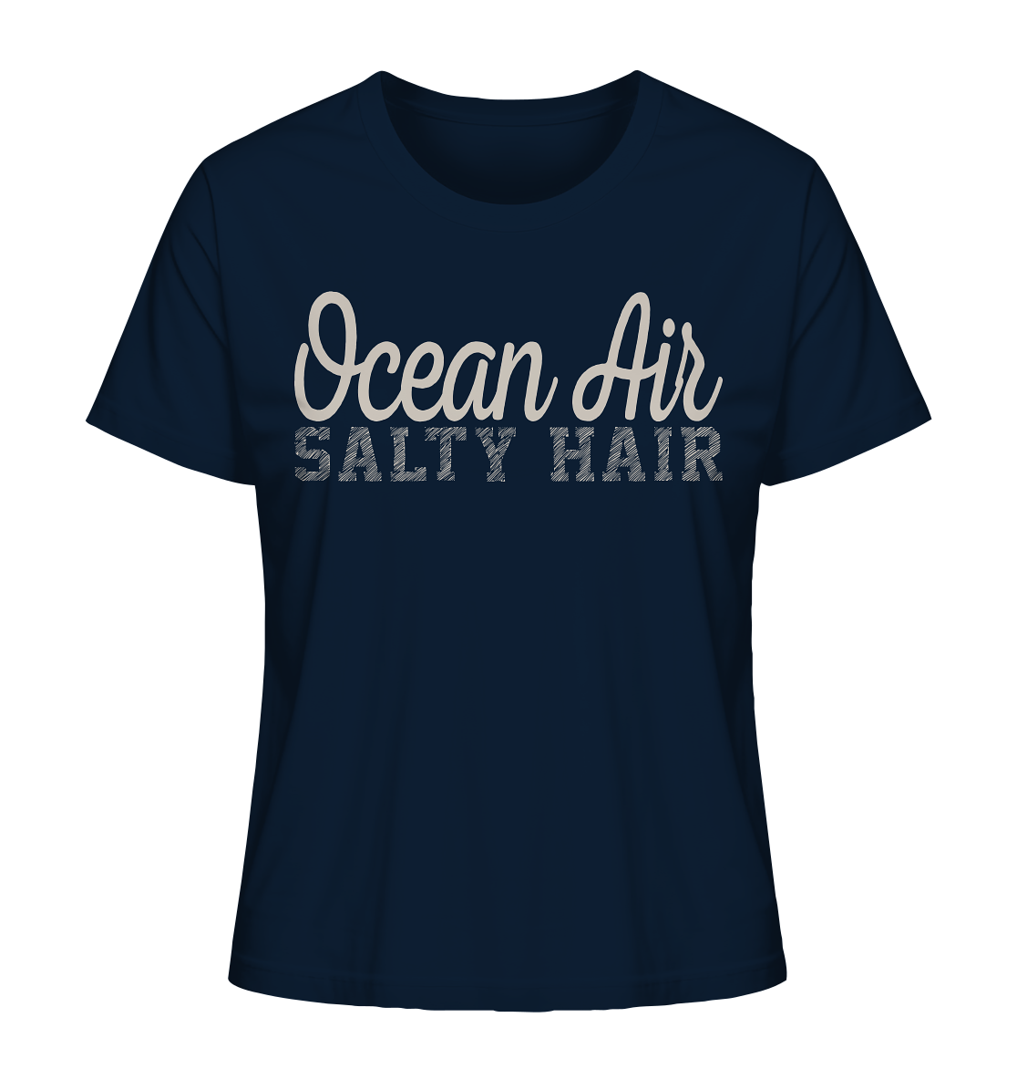 Ocean Air Salty Hair - Damen Premium Bio Shirt - Kiebitzdelle