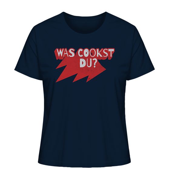 Was cookst du Lustig Kochen - Damen Premium Bio Shirt