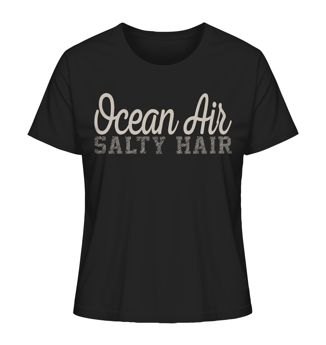 Ocean Air Salty Hair - Damen Premium Bio Shirt - Kiebitzdelle