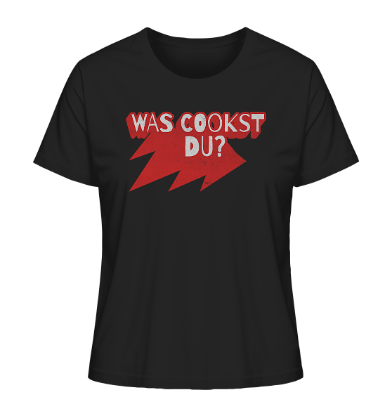 Was cookst du Lustig Kochen - Damen Premium Bio Shirt