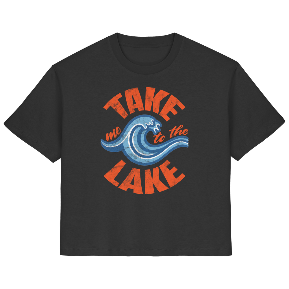 Take me to the Lake - Damen Premium Bio Shirt - Kiebitzdelle