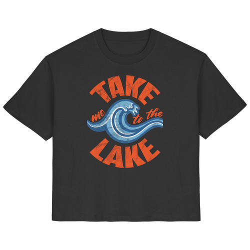Take me to the Lake - Damen Premium Bio Shirt - Kiebitzdelle