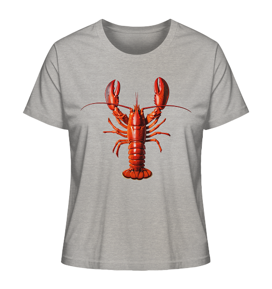 Roter Hummer - Damen Premium Bio Shirt - Kiebitzdelle