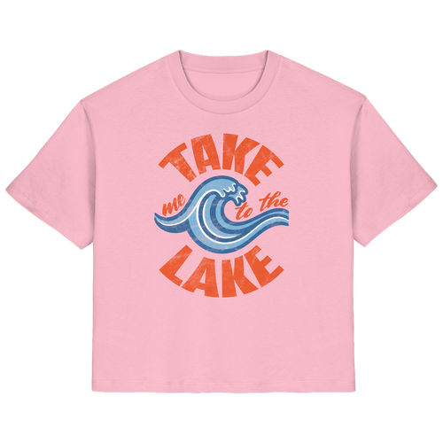 Take me to the Lake - Damen Premium Bio Shirt - Kiebitzdelle