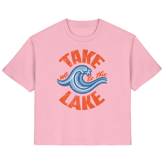 Take me to the Lake - Damen Premium Bio Shirt