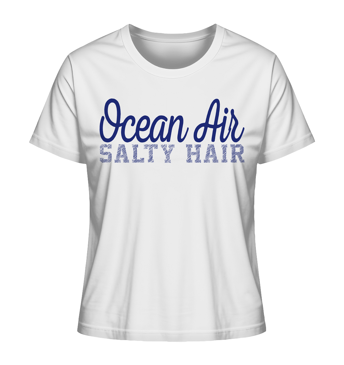 Ocean Air Salty Hair - Damen Premium Bio Shirt
