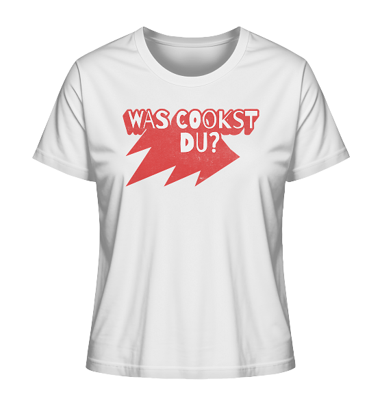 Was cookst du Lustig Kochen - Damen Premium Bio Shirt - Kiebitzdelle