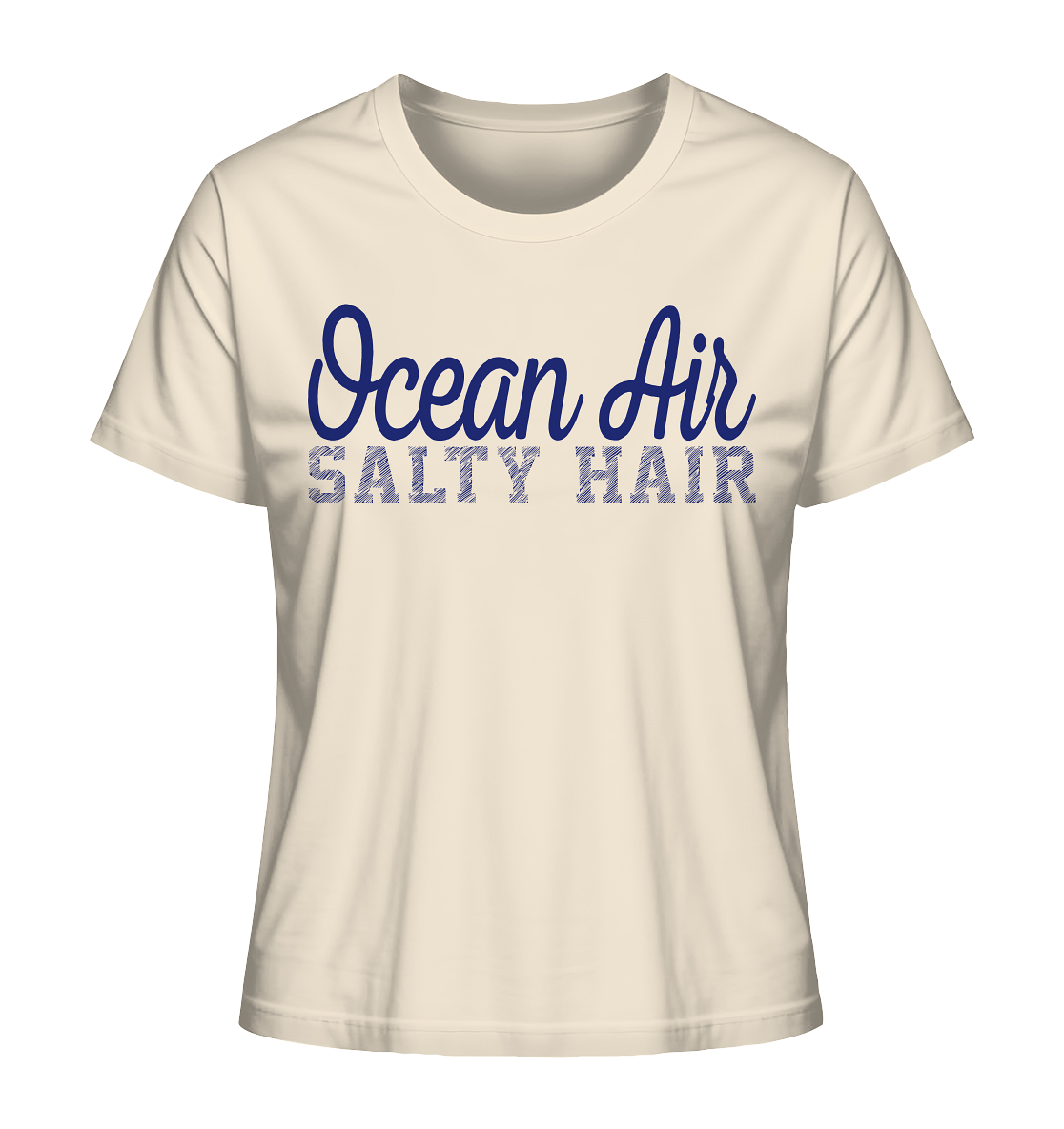 Ocean Air Salty Hair - Damen Premium Bio Shirt - Kiebitzdelle