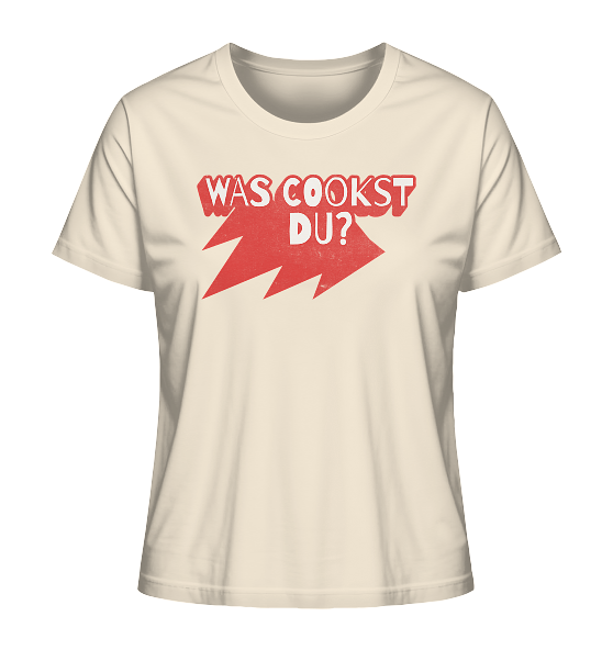 Was cookst du Lustig Kochen - Damen Premium Bio Shirt - Kiebitzdelle