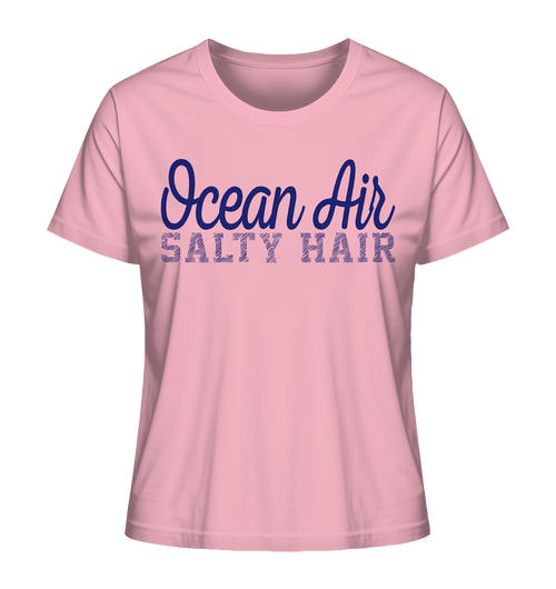 Ocean Air Salty Hair - Damen Premium Bio Shirt - Kiebitzdelle
