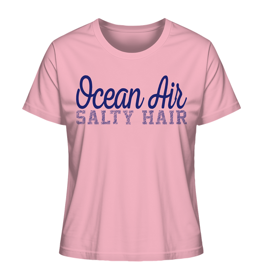 Ocean Air Salty Hair - Damen Premium Bio Shirt