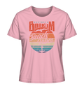 Borkum Beach Vibes - Damen Premium Bio Shirt - Kiebitzdelle