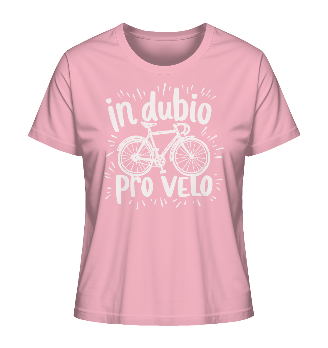 In dubio pro velo Fahrrad Spruch - Damen Premium Bio Shirt - Kiebitzdelle