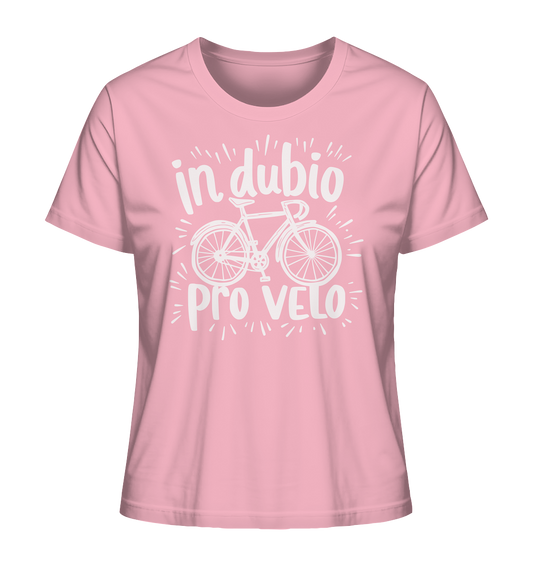 In dubio pro velo Fahrrad Spruch - Damen Premium Bio Shirt